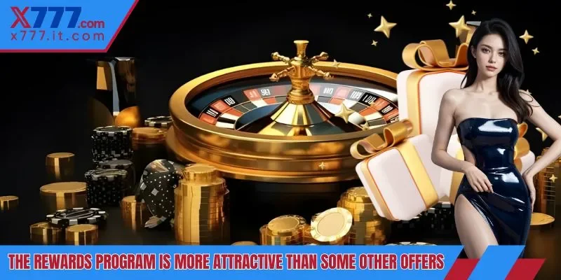 The rewards program is more attractive than some other offers The rewards program is more attractive than some other offers