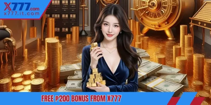Free ₱200 bonus from X777