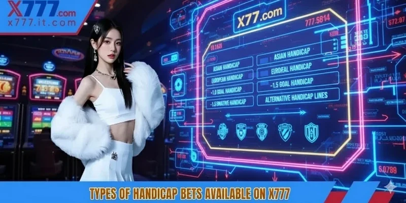 Types of Handicap Bets Available on X777