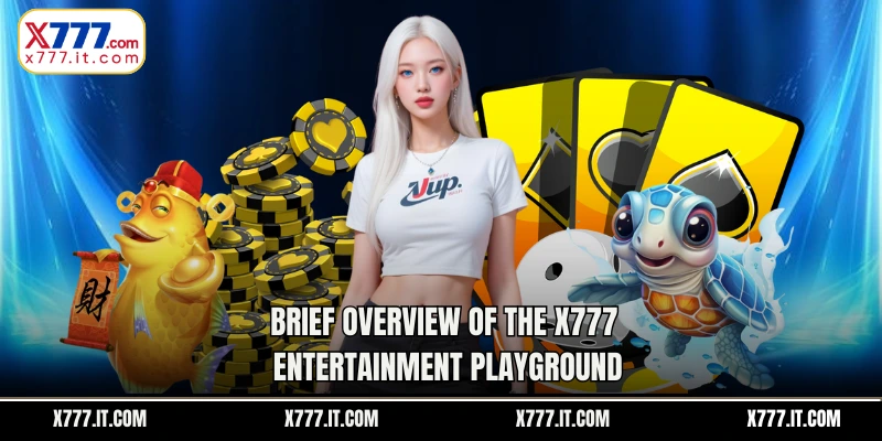 Brief overview of the X777 entertainment playground